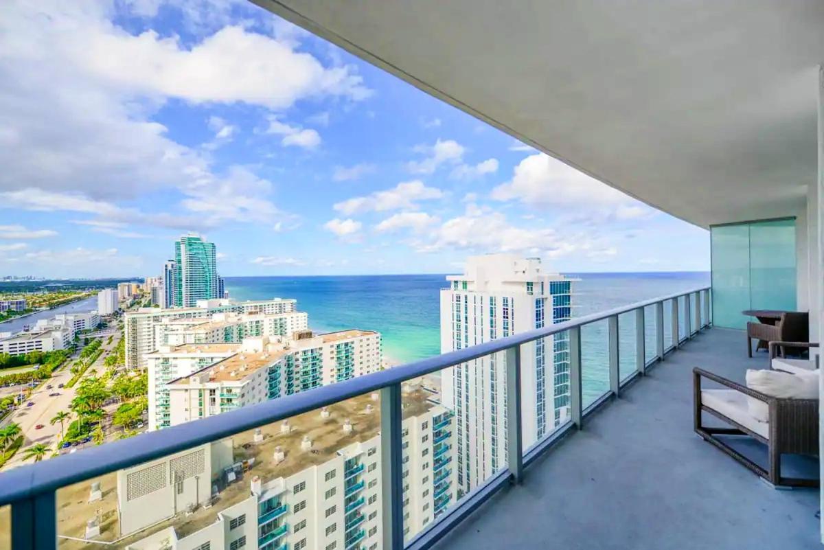 Wonderful 2/2 Condo W Ocean View At Hyde Beach Hollywood Esterno foto