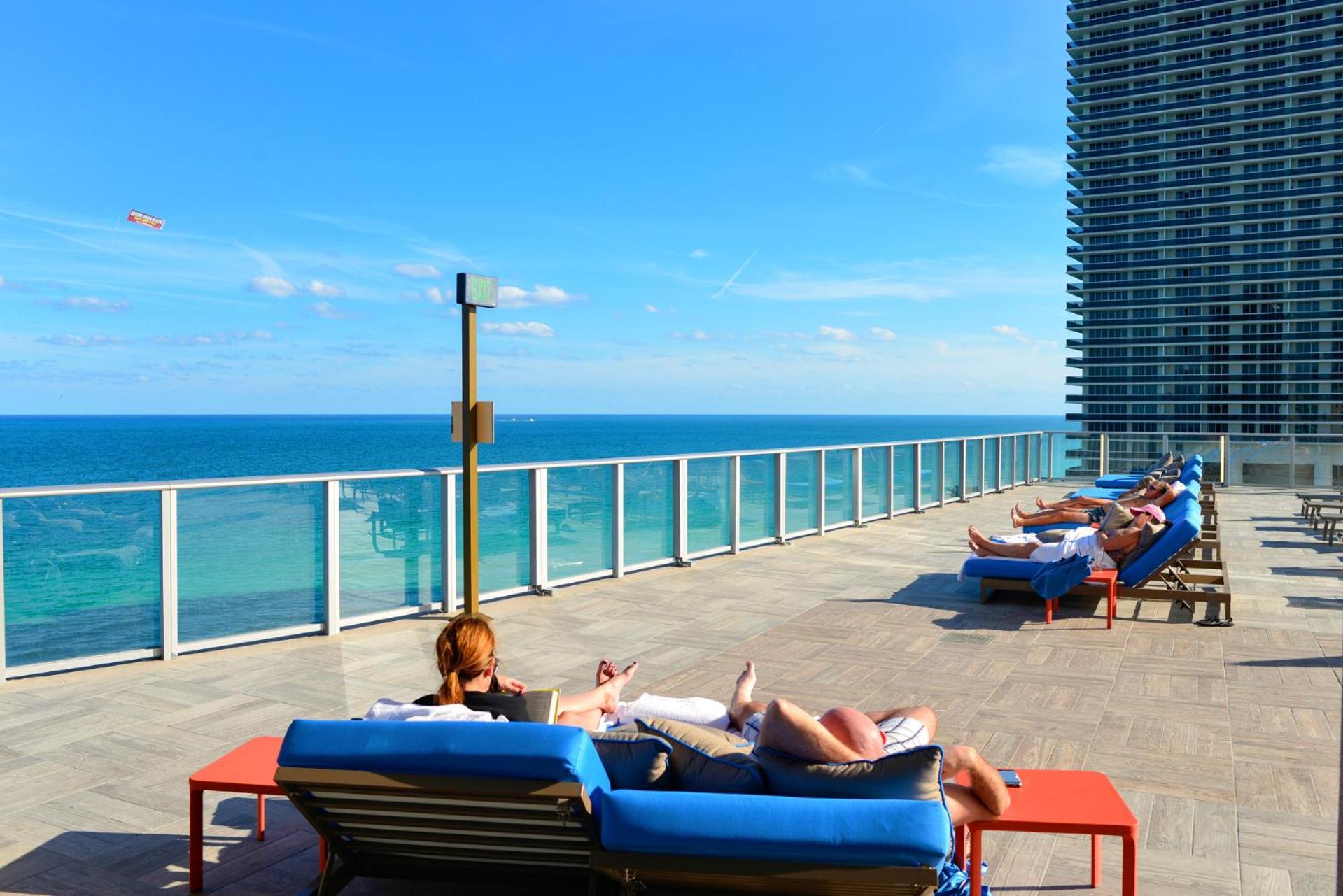 Wonderful 2/2 Condo W Ocean View At Hyde Beach Hollywood Esterno foto
