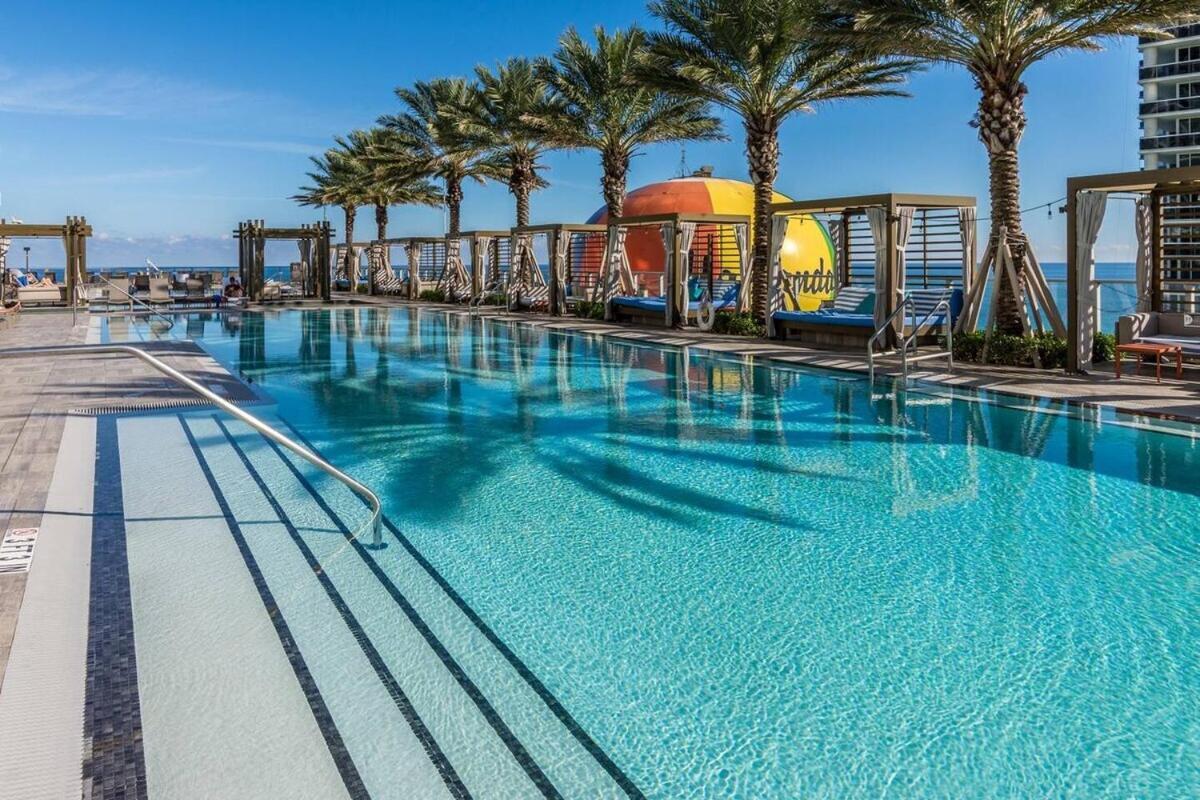 Wonderful 2/2 Condo W Ocean View At Hyde Beach Hollywood Esterno foto
